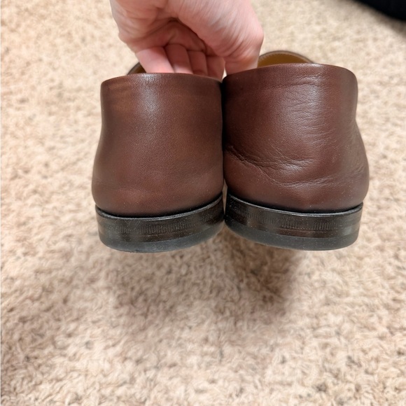Men’s Ferragamo Brown Leather Loafers